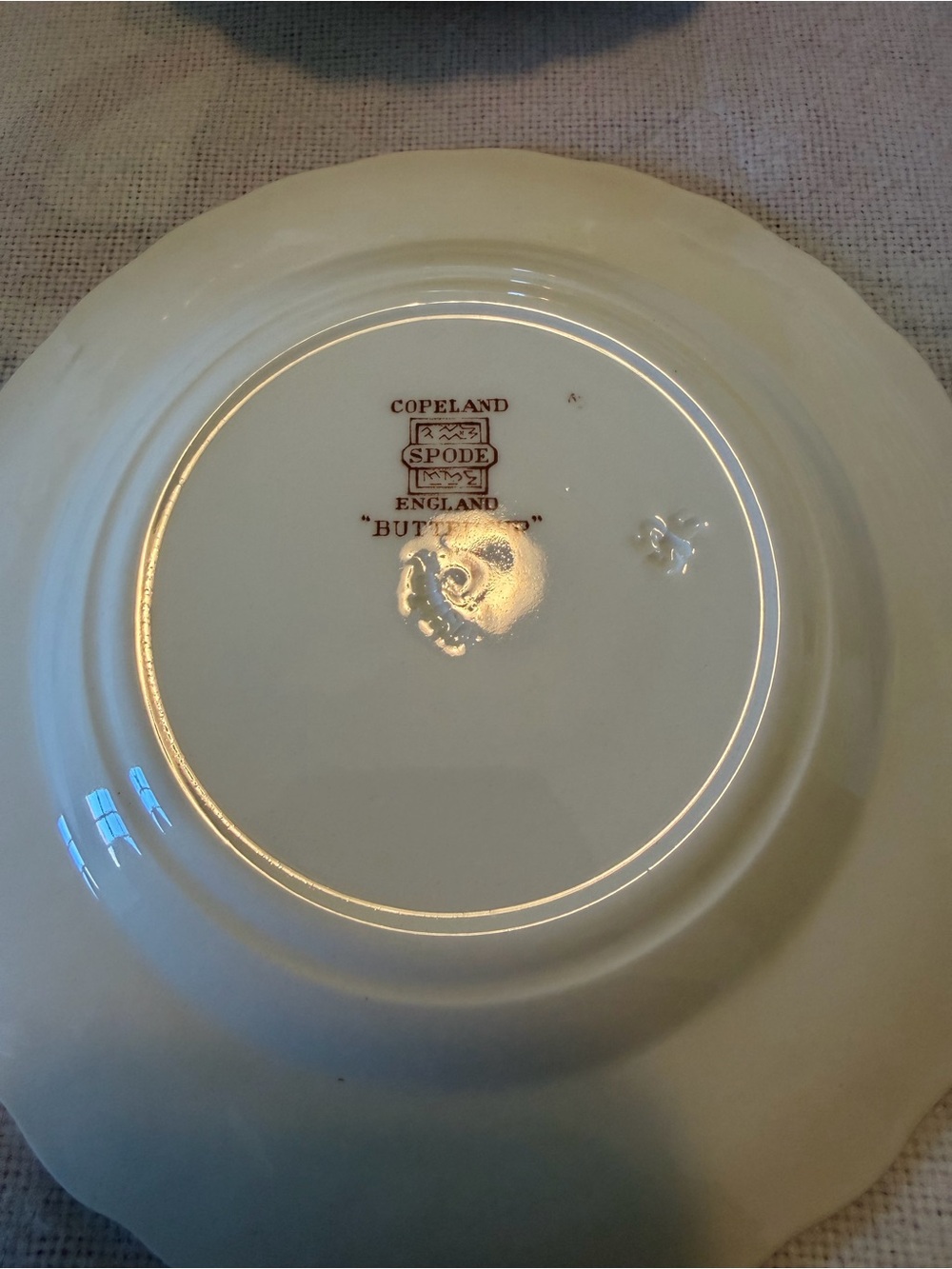 Vintage Copeland Spode Buttercup Plates/2